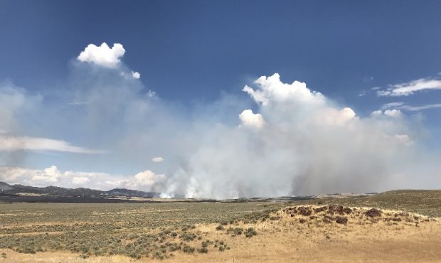 The Neck Fire has burned 10,000 acres in less than 24 hours. (Central Utah Interagency Fire)...