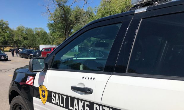 FILE: A Salt Lake City Police Department vehicle....
