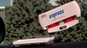 Drivers can apply for an Express Pass, which uses a transponder, to pay a toll and travel in the Express Lane without having a passenger.