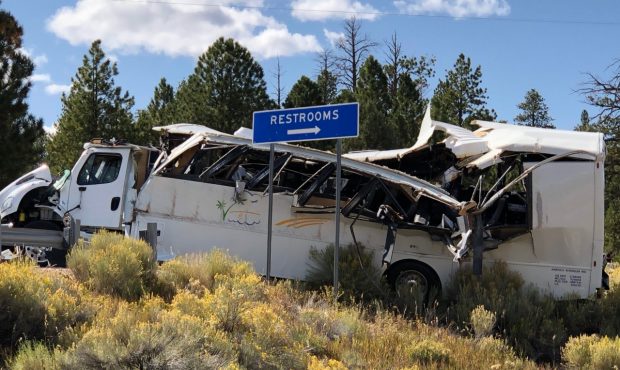 Four Dead, Several Injured In Tour Bus Crash Near Bryce Canyon