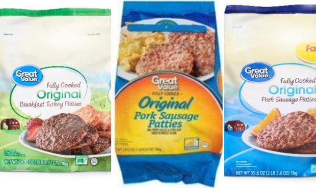 Some of Walmart's Great Value brand frozen, fully-cooked meats have been recalled for possible salm...