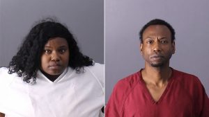 Derick Irisha Brown, left, and Patrick Stallworth were taken into custody and questioned by police last week after video evidence and witnesses connected them to a vehicle seen during the night of October 12, when Kamille went missing.