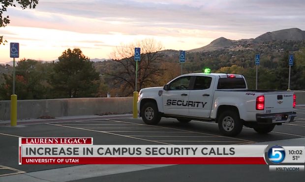 Police escorts at the University of Utah have seen a major spike in the year since the murder of s...