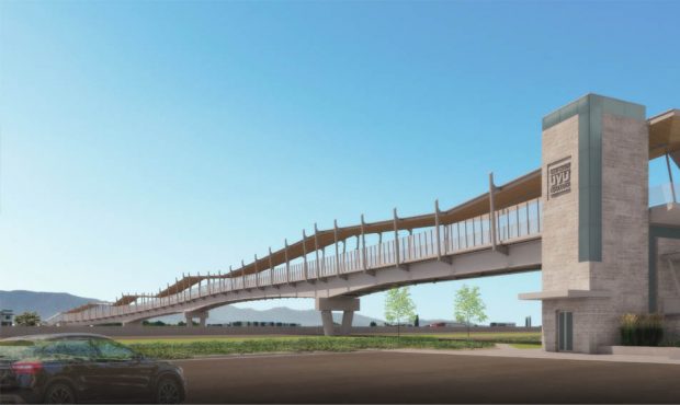 The bridge will include a 15-foot wide, partially enclosed walkway with heating elements in the flo...