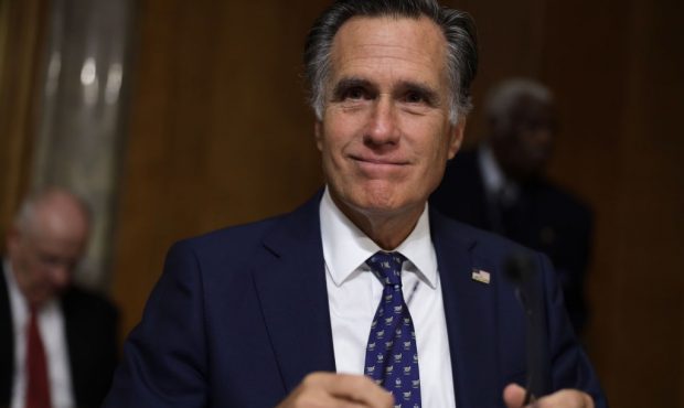 FILE: U.S. Sen. Mitt Romney (Photo by Alex Wong/Getty Images)...