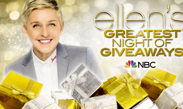 ELLEN'S GREATEST NIGHT OF GIVEAWAYS -- Pictured: "Ellen's Greatest Night of Giveaways" Key Art -- (...