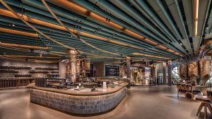 The interior of the Starbucks Roastery in Chicago. (Matt Glac/Starbucks)