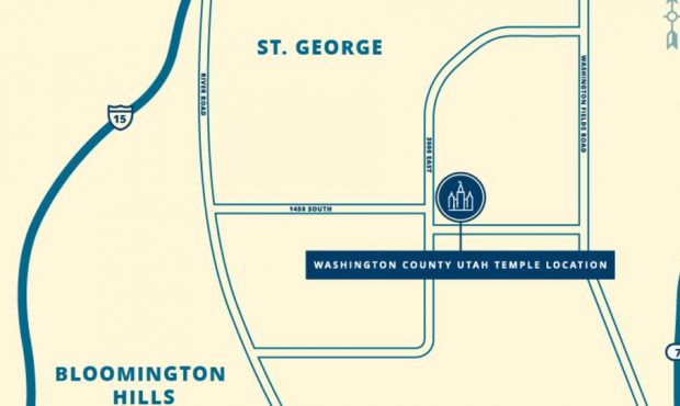 The new Washington County Temple of The Church of Jesus Christ of Latter-day Saints will be located...
