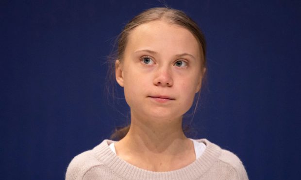 MADRID, SPAIN - DECEMBER 10: Swedish environment activist Greta Thunberg attends an event with scie...