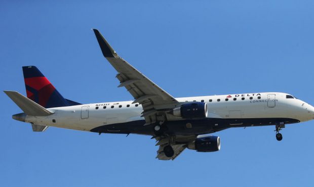 FILE: A Delta Air Lines plane. (Photo by Mario Tama/Getty Images)...