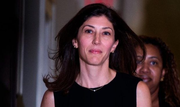 In this image, Lisa Page, former legal counsel to former FBI Director Andrew Mc Cabe, arrives on Ca...