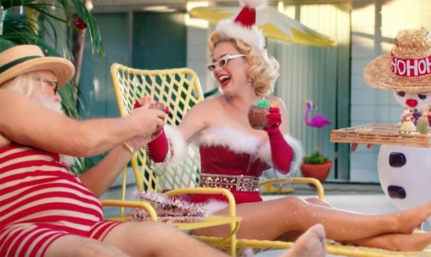 Katy Perry is Mrs. Claus in her new music video. (Katy Perry/YouTube)...
