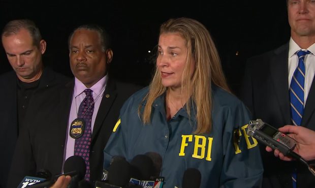 Jacksonville FBI Special Agent in Charge Rachel Rojas speaks on Friday to the media regarding the i...