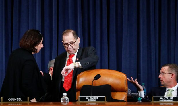 House Judiciary Chairman Jerry Nadler ended the committee debate on impeachment articles suddenly b...