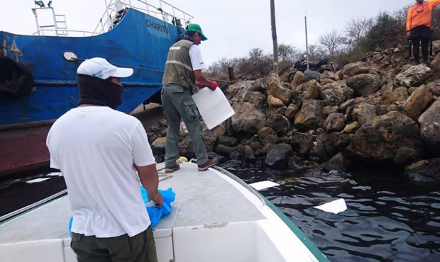 State of emergency declared by Ecuador in Galapagos Islands after a 600-gallon oil spill...