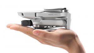 The Mavic Mini weighs in at just 249 grams -- that's about as much as two bananas. (DJI)
