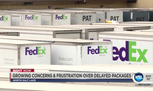 Delayed FedEx Packages Frustrating, Concerning Utahns