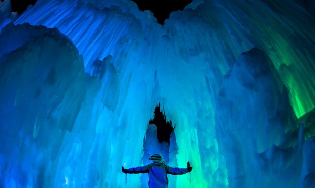 The Ice Castles at Midway will open Jan. 10. (Bryan Rowland/Ice Castles)...