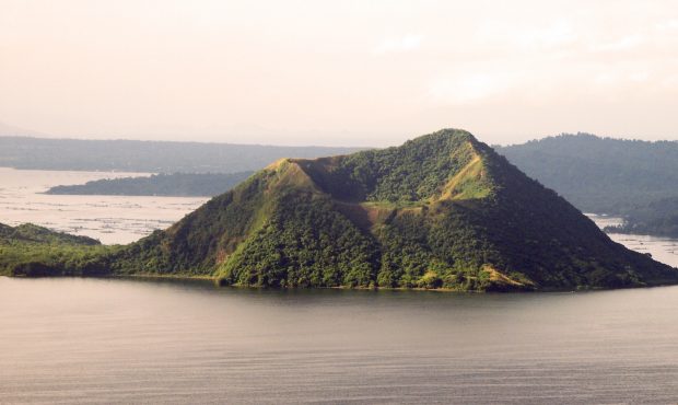 Taal Volcano Island in Taal Lake in province of Batangas, Philippines - stock photo, Getty Images...