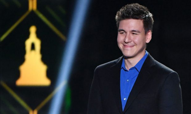 FILE: Professional sports gambler and "Jeopardy!" champion James Holzhauer presents the Frank J. Se...