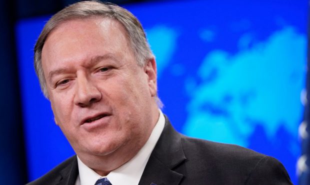 U.S. Secretary of State Mike Pompeo speaks at the U.S. State Department January 07, 2020 in Washing...