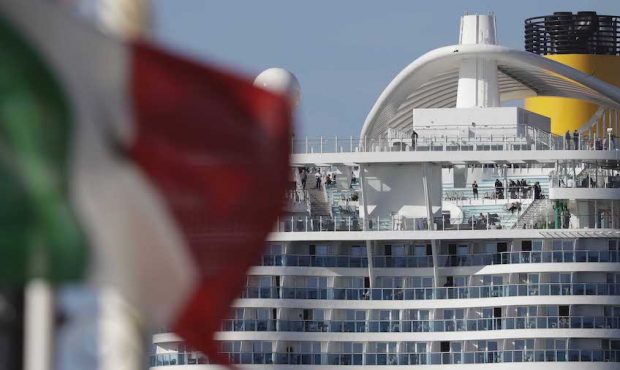 7,000 People Held On Cruise Ship In Italy As Wuhan Coronavirus Fears Spread