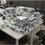 Utah Highway Patrol troopers seized thousands of THC vape cartridges during a traffic stop on I-15 Wednesday, authorities said. (Photo: Utah Highway Patrol)