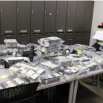 Utah Highway Patrol troopers seized thousands of THC vape cartridges during a traffic stop on I-15 Wednesday, authorities said. (Photo: Utah Highway Patrol)