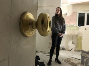 A Salt Lake City woman is hoping someone has information after at least two homes under renovation were burglarized.