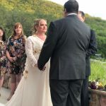 Jeanna Burrill was thrilled to fit into her dream wedding dress after losing 44 pounds and reducing her FibroScan score. (Photo: Jeanna Burrill)