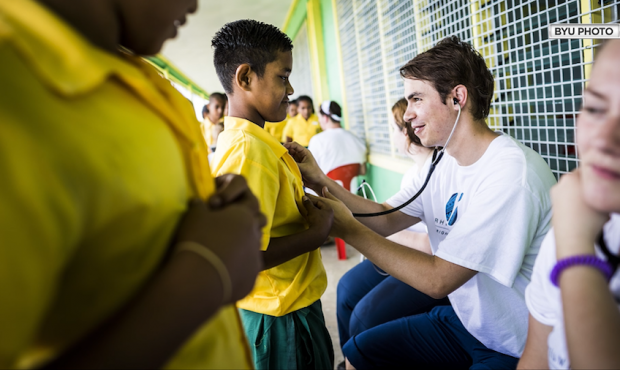 A BYU project called the "Rheumatic Relief" project is helping to heal children's hearts and save h...