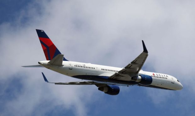 FILE: A Boeing 757-2Q8 operated by Delta Airlines takes off from JFK Airport on August 24, 2019 in ...