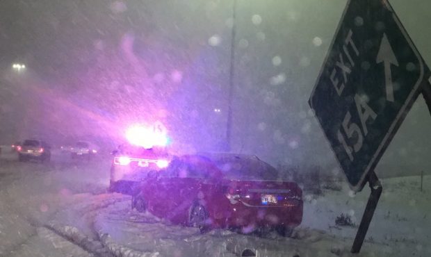 Multiple slide-offs and crashes were reported during the morning commute Feb. 3, 2020 (Derek Peters...
