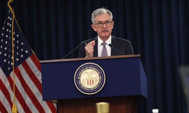 Federal Reserve Board Chairman Jerome Powell speaks during a news conference December 11, 2019 in W...