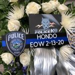 A funeral service was held for Herriman City Police Department's K-9 officer Hondo, who was killed in the line of duty on Feb. 13.