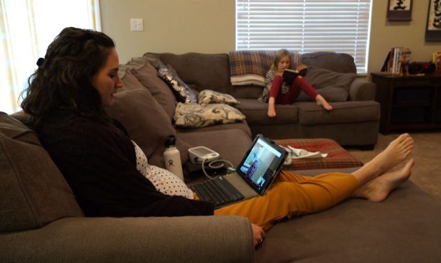Courtney started prenatal care checkups in the comfort of her own home through telehealth....