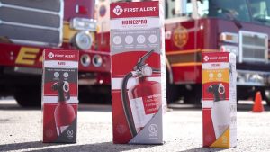 Experts recommend you have several fire extinguishers on hand around your house and your car.