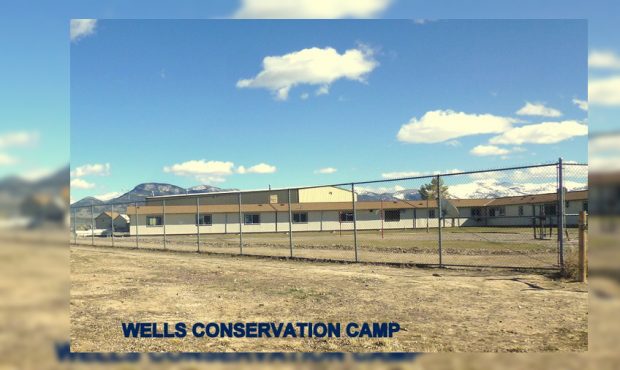 Wells Conservation Camp. (Courtesy Nevada Deptartment of Corrections)...