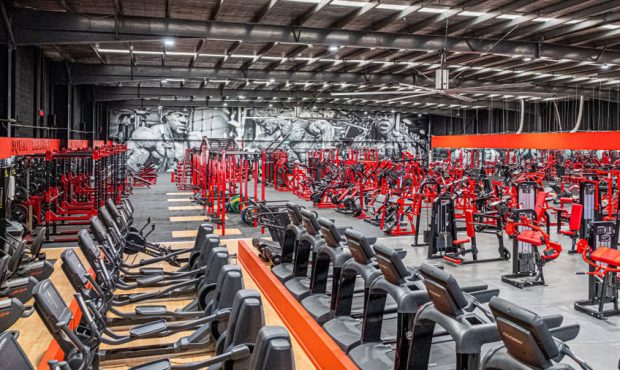 The Muscle City Gym in Mount Waverley is seen empty following the forced closure of Gyms at 12pm on...