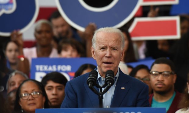 HOUSTON, TX - MARCH 02: Democratic presidential candidate former Vice President Joe Biden speaks to...