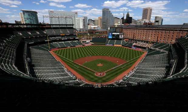 FILE: Starting pitcher Ubaldo Jimenez #31 of the Baltimore Orioles throws the first pitch of the ga...