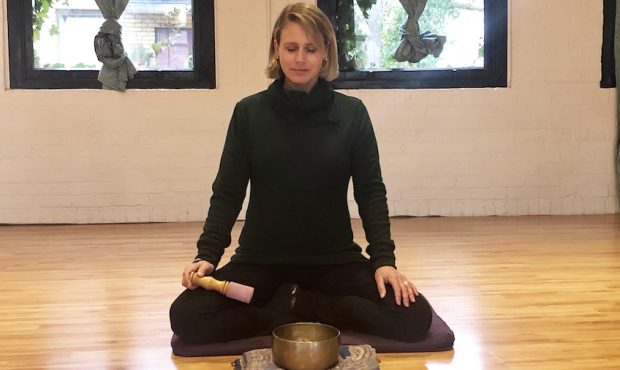 Heidi O’Donoghue, a mindfulness instructor who lives in Salt Lake City says by staying grounded i...
