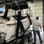 A Utah company that usually manufactures boat tops and covers has reconfigured its operation amid the spread of COVID-19 in order to produce face shields and masks for hospital workers.