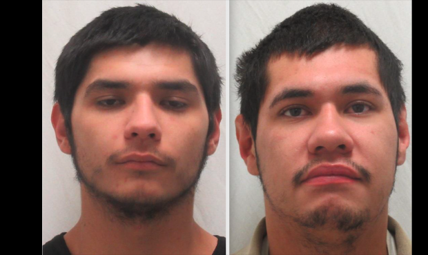 Mason Reid Gonzales, left, and Mitchell John Gonzales. (Photos: Pocatello Police Department.)...