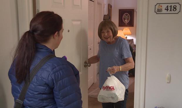 A Davis County woman is making sure her neighbors have the everyday supplies they need....