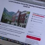 A petition shared by a BYU student is urging the school and landlords to release off-campus students from their housing contracts.