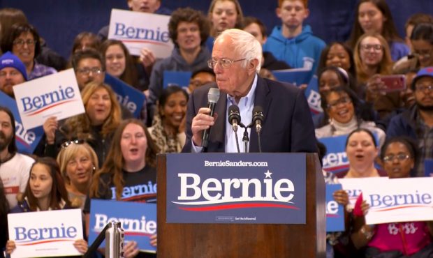 Sen. Bernie Sanders announced Sunday that his campaign raised $46.5 million in the month of Februar...