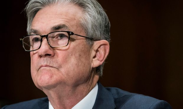Federal Reserve Board Chairman Jerome Powell testifies during a hearing on "The Semiannual Monetary...