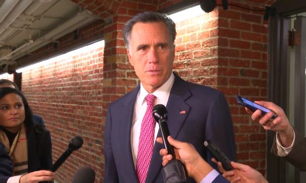 Republican Sen. Mitt Romney of Utah plans to vote in favor of a subpoena as part of the Senate Home...
