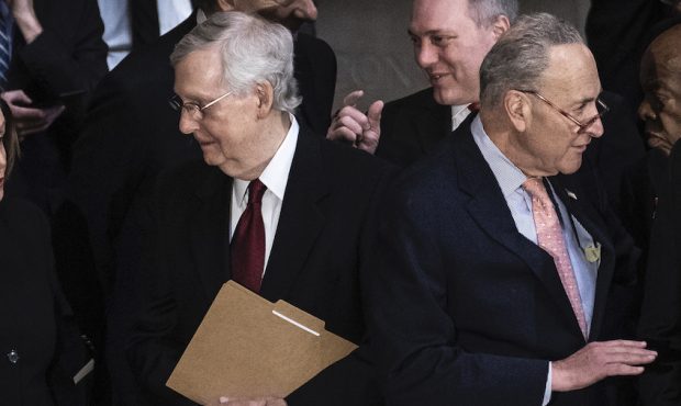 Senators are continuing to negotiate on a massive economic stimulus package, hoping a deal will soo...